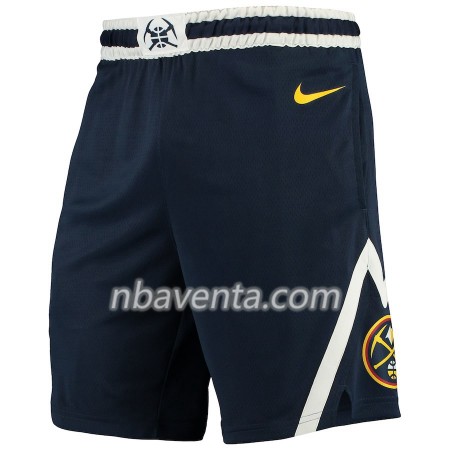 Denver Nuggets Hombre Pantalones Navy 2018-19 Nike Swingman